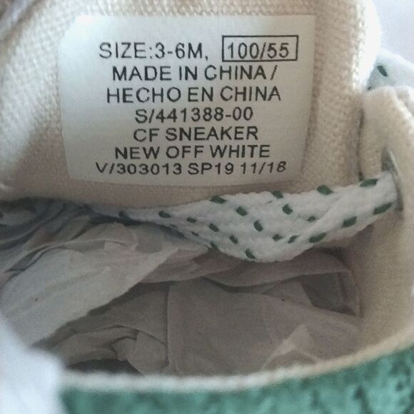 NWT BabyGap Canvas Crib Shoes - Picture 6 of 7